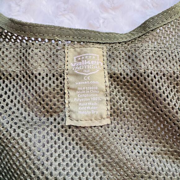 Valken Tactical Adult Crossdraw Airsoft Paintball Olive Green Vest Sz Medium - Picture 4 of 16